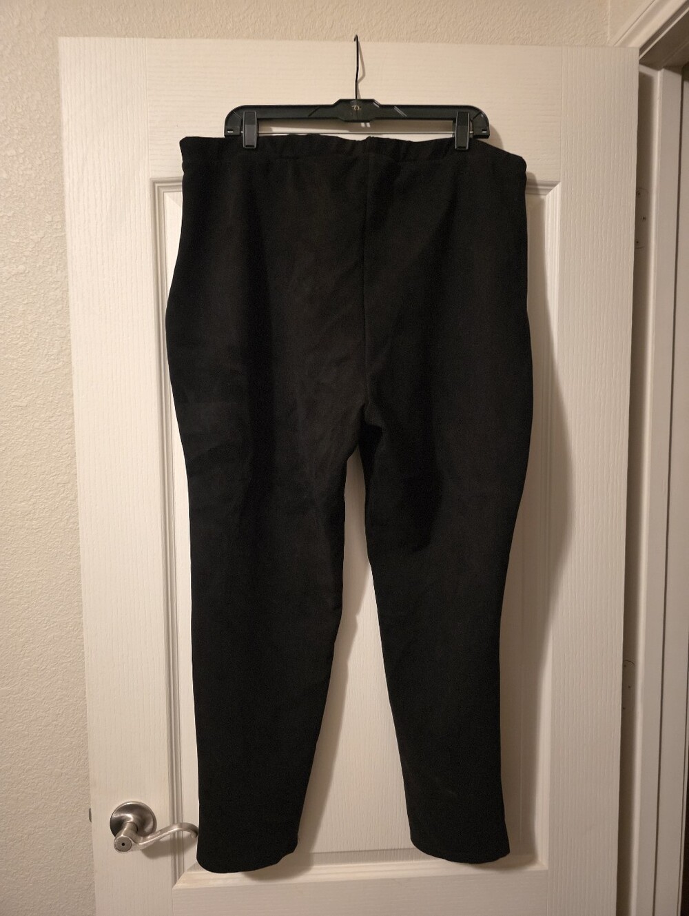 Women's Career Wear Black Pants - 3X